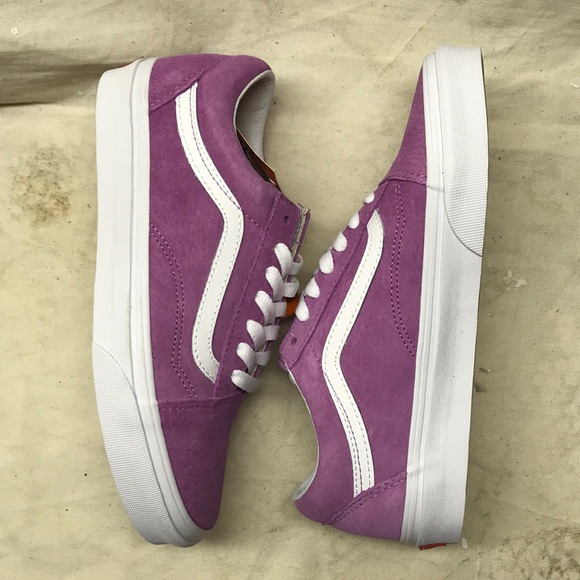 vans old skool suede violet